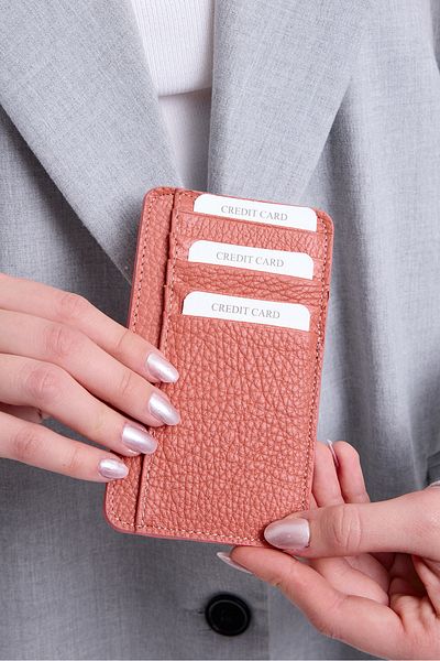 PiyasaSepeti Genuine Leather Unisex Card Holder Tile