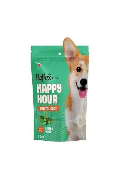 Reflex Happy Hour Oral and Dental Health Supporting Dog Treat 60 Gr