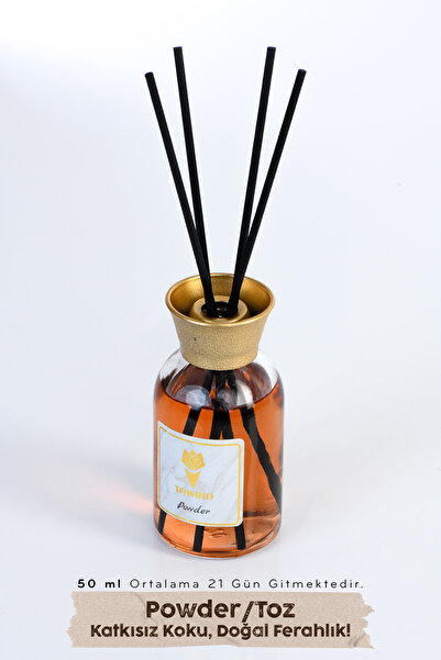 Hagen POWDER Pudra Kokusu Çubuklu Oda Kokusu Bambu Kokusu Dolap Kokusu Banyo ...
