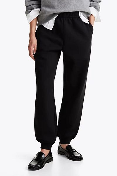 Tommy Hilfiger Women's Black Sweatpants Sweatpants