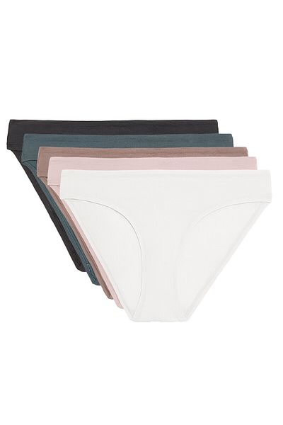 Oysho 5 Pieces of Cotton Blended Classic Panties