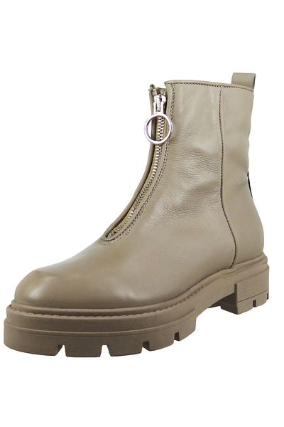 Mjus Damen Sportliche Stiefelette 8329 Beatrix M79278-0101 Creme 6477 Opale Leder