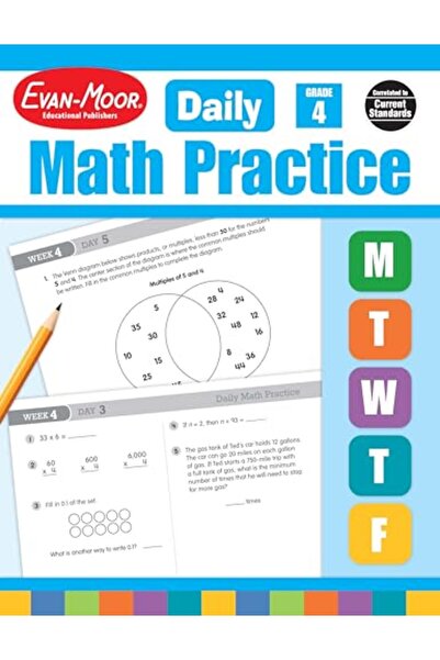 Evan Moor Educational Daily Math Practice Grade 4