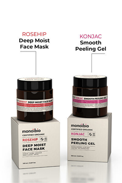 Monoibio WEEKLY Organik Haftalık Cilt Bakım Seti - Cosmos Organic Sertifikalı & Vegan