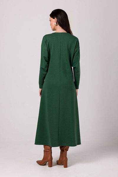 BEWEAR Knitted maxi dress with long sleeves