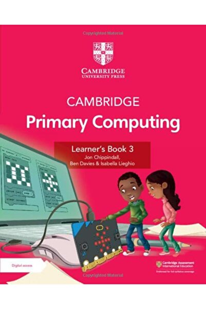 Cambridge كتاب متعلمي الحوسبة الابتدائية 3 مع الوصول الرقمي لمدة عام واحد