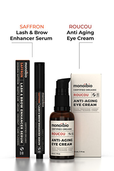 Monoibio VISION Organik Cilt Bakım Seti - Cosmos Organic Sertifikalı & Vegan