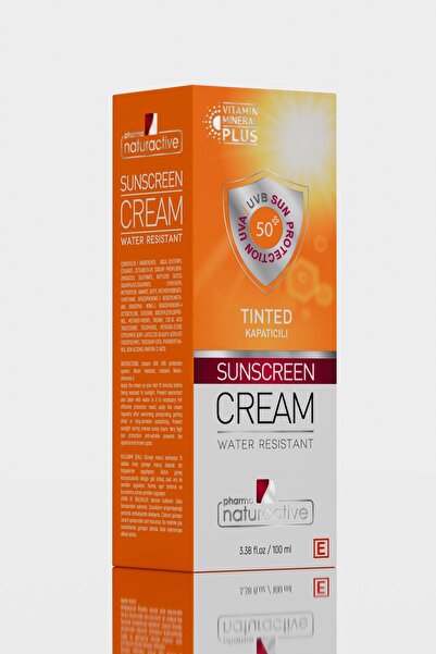 Pharmanaturactive Pharma Naturactive Kapatıcılı (TİNTED) Anında Koruma Etkili Güneş Kremi Spf 50 , 100 ml