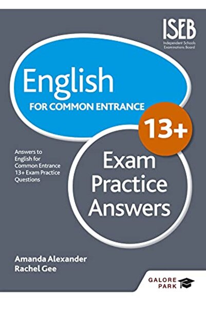 Galore Park Publishing Ltd إجابات تدريبات امتحان القبول المشترك في اللغة الإن...