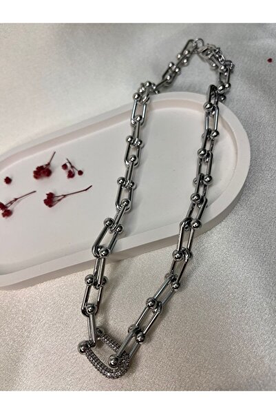 JEWELRY قلادة من الفولاذ