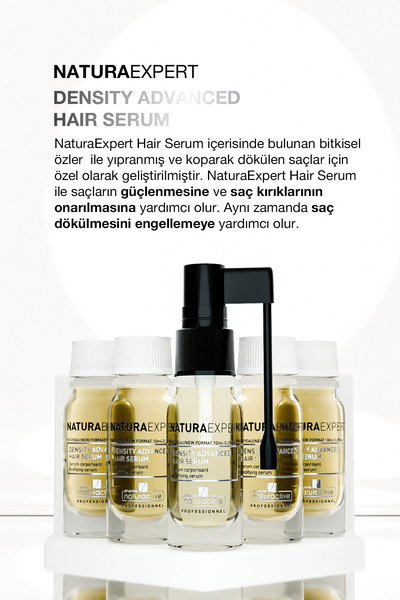NATURA EXPERT Natura Expert Dökülme Karşıtı Ve Hızlı Uzama Etkili Saç Serumu, 5'li Set, 5x10ml