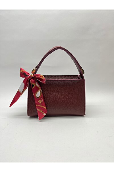 TAYMİR حقيبة كتف نسائية من جلد الغزال الرغيف الفرنسي