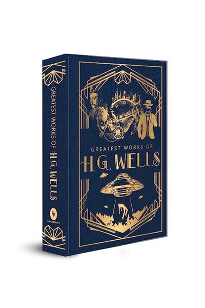 Fingerprint! Publishing Greatest Works Of Hg Wells Deluxe Hardbound Edition
