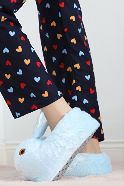 Esra 153-24 Termal Tavşan Figürlü Panduf 36-40