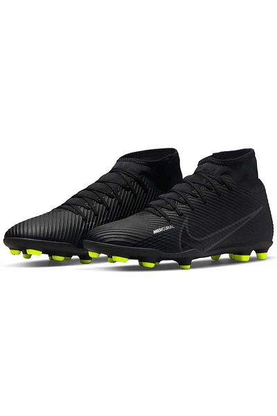 Nike Superfly 9 Club Fg Mg Men's Black Football Boots - Dj5961-001