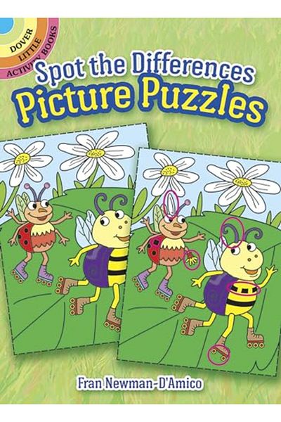 Dover Publications ألغاز الصور للعثور على الاختلافات