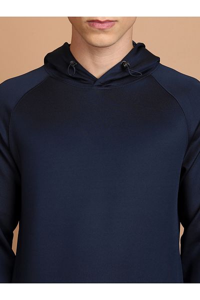 Highlander By Styli Solid Raglan Sleeves Hoodie