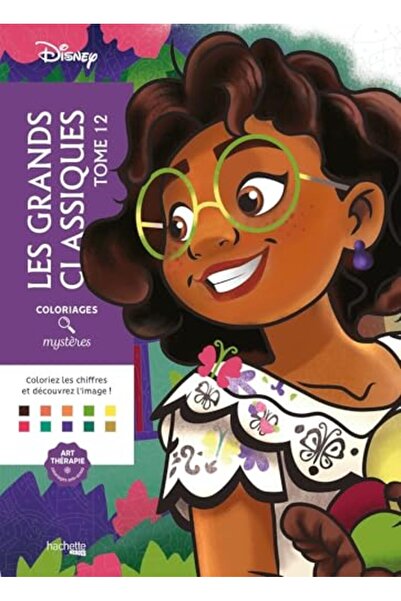 Hachette Coloriages Mysteres Disney Les Grands Classiques المجلد 12