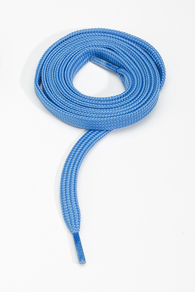 TexFoot حذاء رياضي مسطح من البوليستر وأربطة أحذية 120 سم