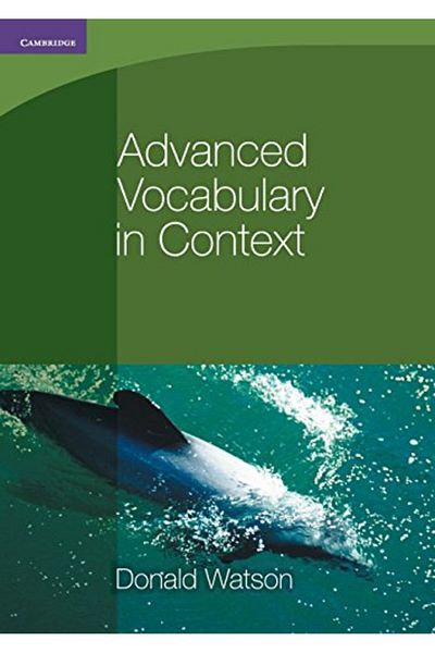 Cambridge Advanced Vocabulary In Context