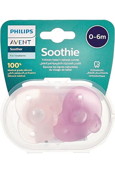 AVENT Philips Avent Curved Soothie 0-6M Mixed