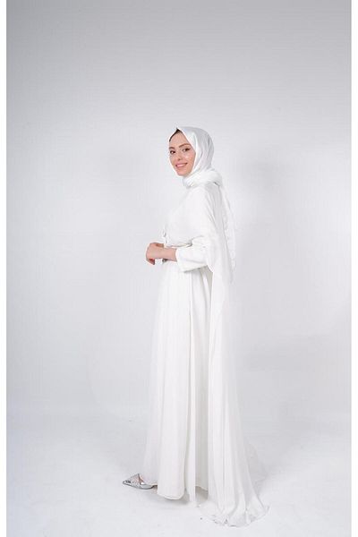 White Corner Jumpsuit with Dress