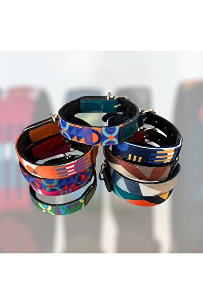 LİNO TASMA Dsn-1 Model Lino Patterned Dog Collar