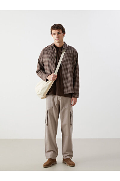 LC Waikiki LCW Rahat Kalıp Uzun Kollu Ekose Erkek Gömlek