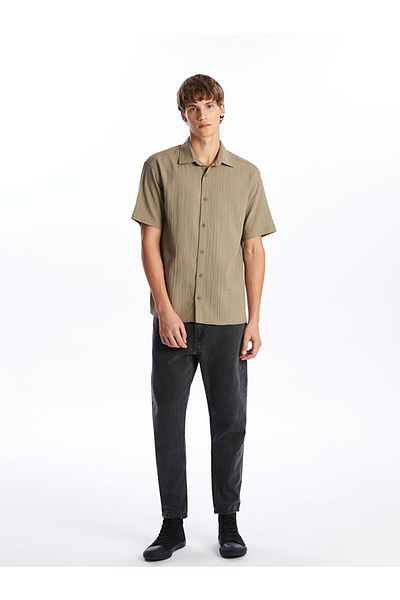 LC Waikiki Lcw Casual Fit Short Sleeve Men's Shirt