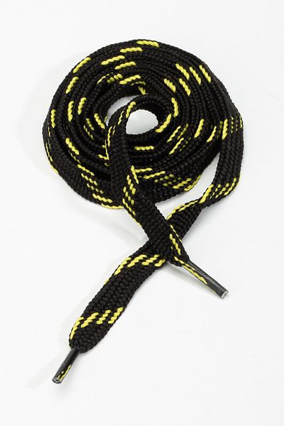 TexFoot Flat Polyester Striped Sneakers and Boots Laces 120 cm