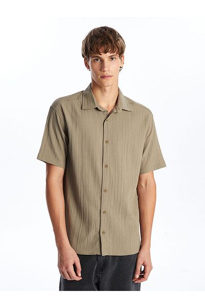 LC Waikiki Lcw Casual Fit Short Sleeve Men's Shirt