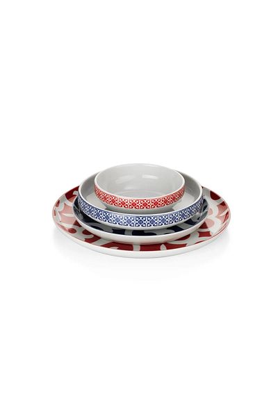 COOKCASE طقم أواني طعام مقاس 19 سم مكون من قطعتين
