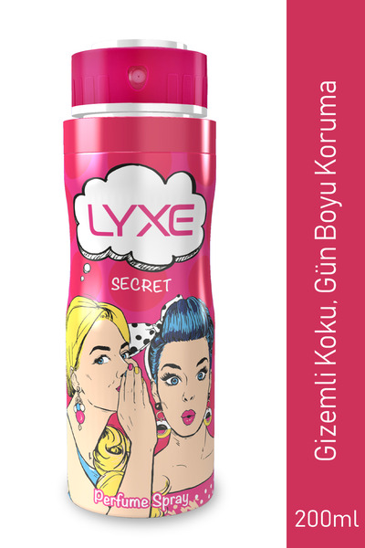 LYXE Secret Kadın Parfüm Sprey, 200 ml