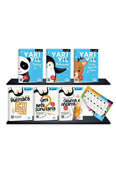 öğretmen evde 3. Sınıf Yarıyıl Tatil Seti (2024-2025)