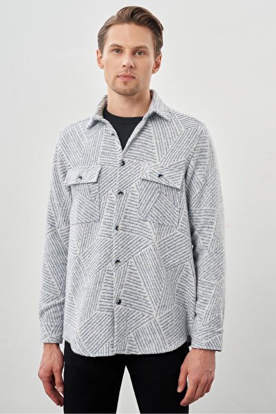 İmza Cămașă clasică din bumbac cu mânecă lungă, albastru închis, cu buzunar a...