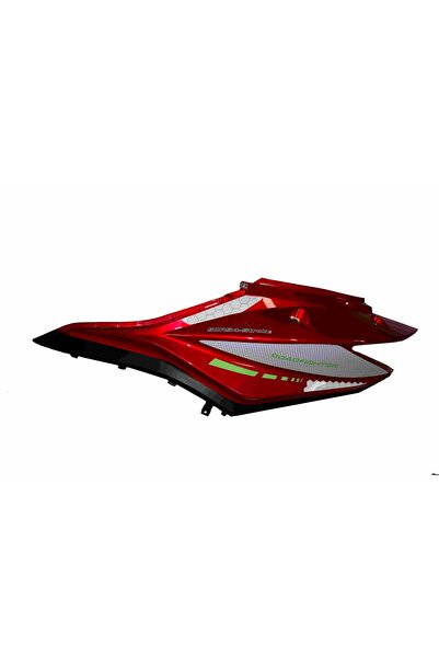 MOTOLUX Rossi Rs 50 Arka Yan Panel Sol (Kırmızı-Yeşil Çizgili)
