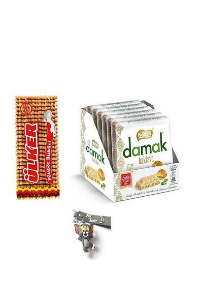 Ülker Pötibör White Chocolate with Pistachio - 175 g * 6 Pieces