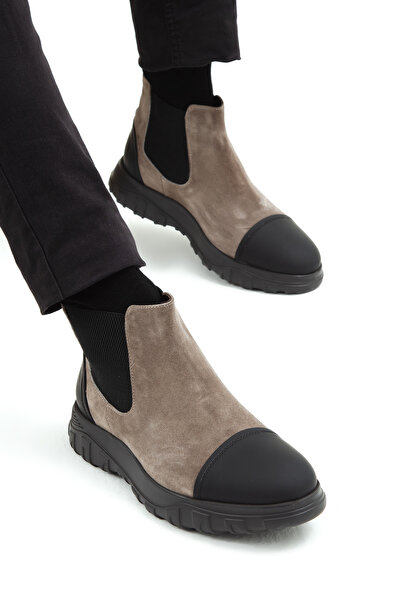 Tamer Tanca Ανδρικές μπότες casual από γνήσιο δέρμα 285 3384 Erk Boots Sk22/23