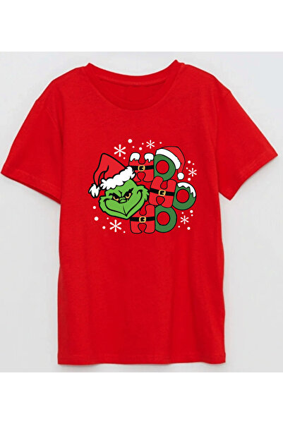 New Shine HO HO HO Grinch Štampano Grinchmas Štampano Nova godina muška Pamuk...