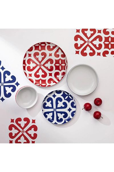 COOKCASE طقم أواني طعام مقاس 19 سم مكون من قطعتين