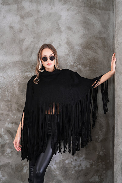 Bemol Balıkçı Yaka Hırka - Püsküllü