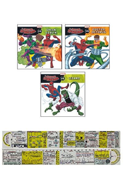 Timaş Çocuk The Amazing Spider-Man 3 Kitap Set - Green Goblin - Doctor Octopu...
