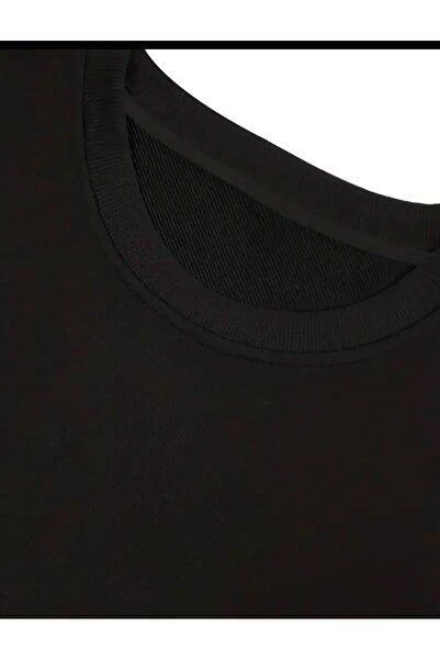 Medinenur Dont Quit Printed Crew Neck Sweatshirt