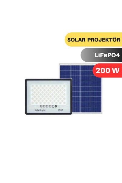 Lexron 200W SOLAR PROJEKTÖR