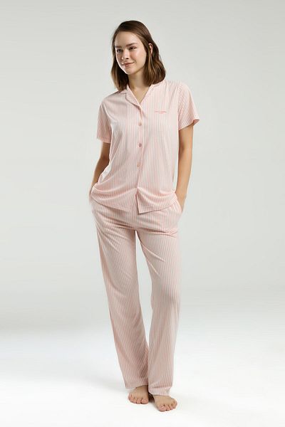 Pierre Cardin Set pijama cămașă albă de damă