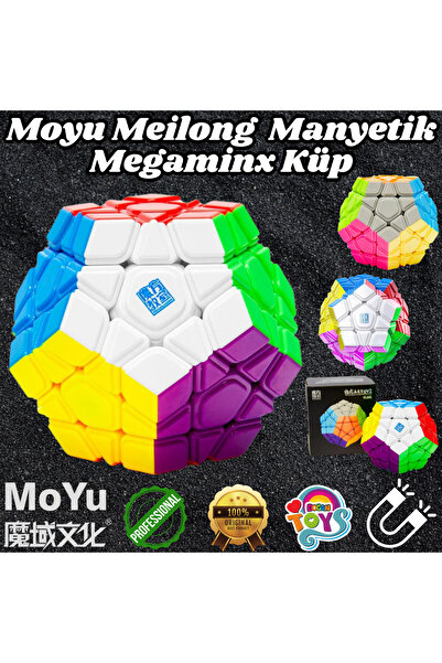 Doğan Oyuncak Dünyası Orijinal MoYu Meilong Megaminx Manyetik Küp - Moyu Spee...