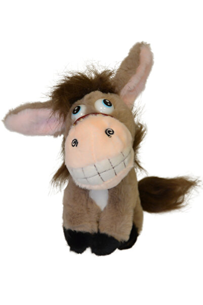 SELAY TOYS Pelüş Anahtarlık Eşek Kahverengi 1535