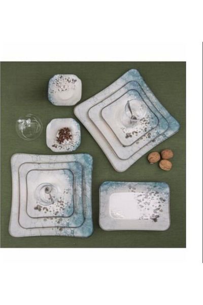 Güral Porselen Spinoza 6-Piece 30-Piece Breakfast Set - 1341