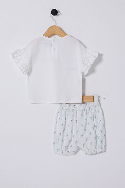 U.S. Polo Assn. U.S. Polo Assn. Baby Girl White Baby Set