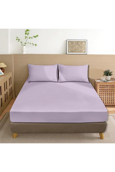 Evim Lilac 100% Cotton Akfil Flat Sheet Set Single 160X240 cm